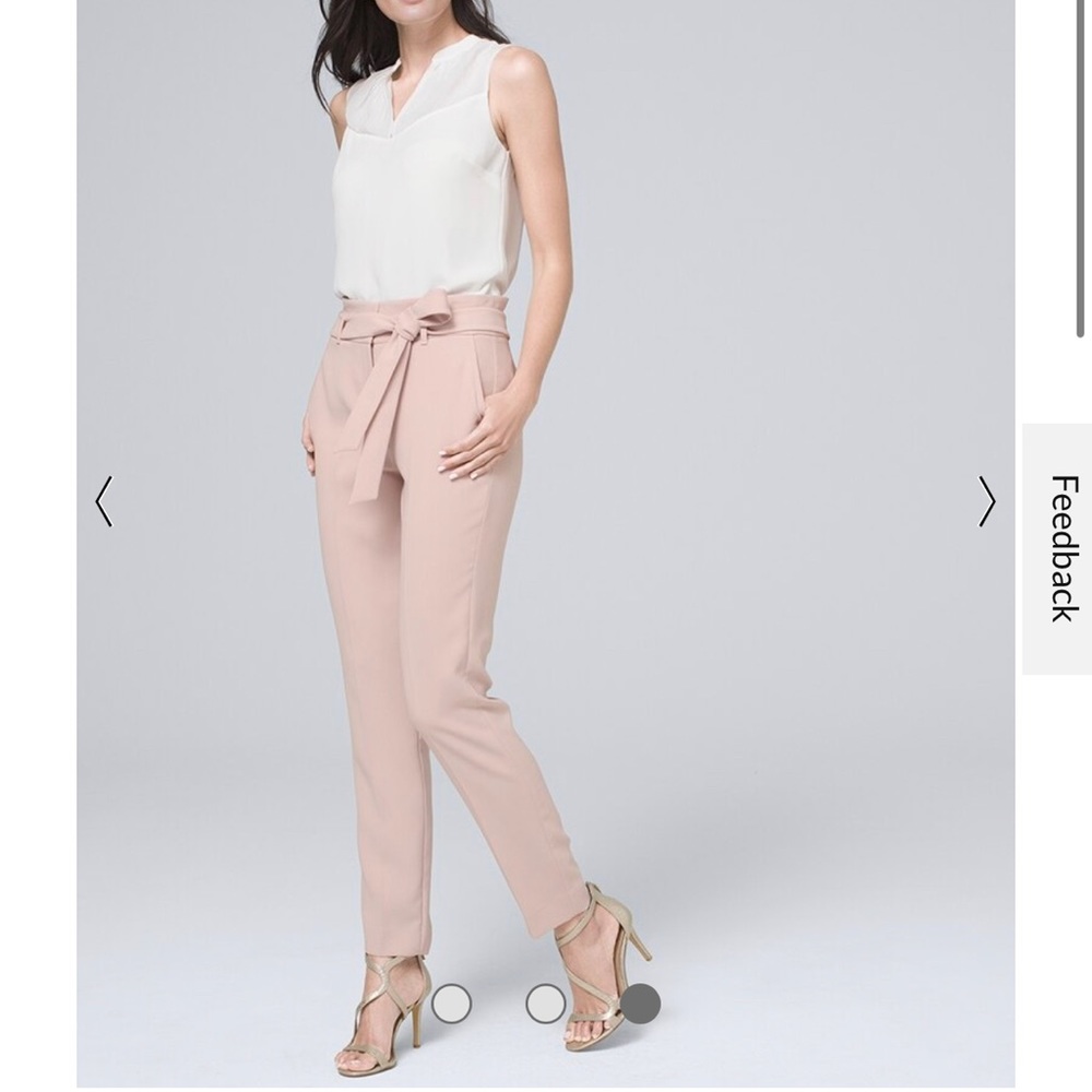 White House black market tapered ankle pant